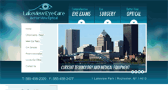 Desktop Screenshot of lakevieweyecare.com